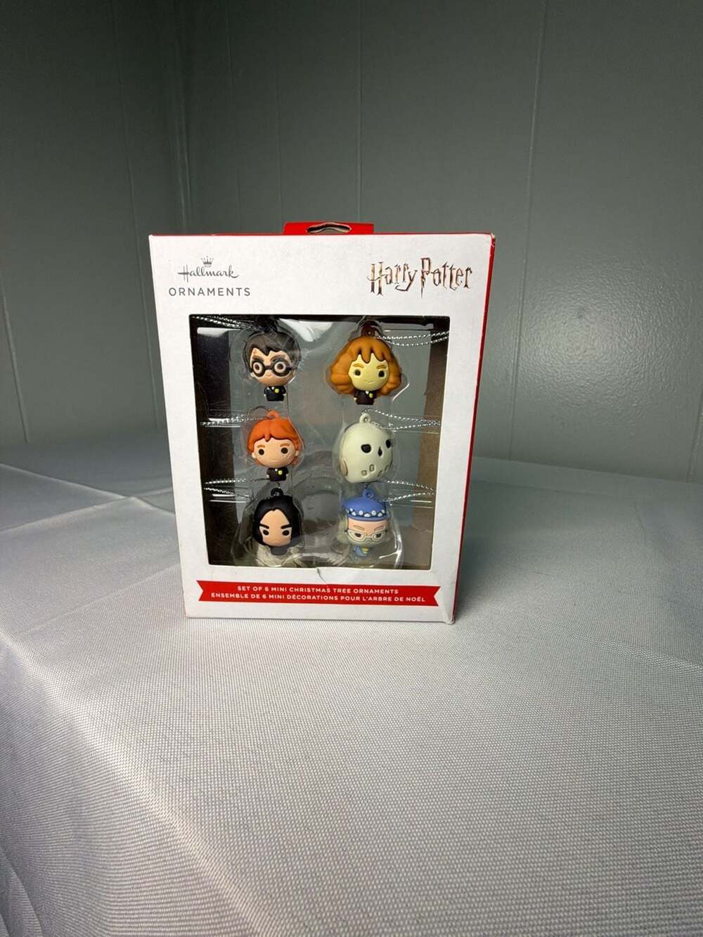 Hallmark Harry Potter Set of 6 Mini Christmas Tree Ornaments New